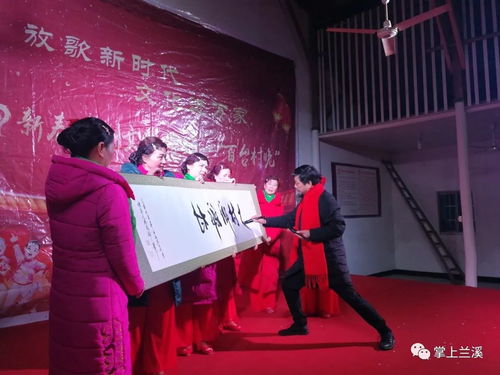 放歌新時代，文化進萬家——2019新春系列文化活動百臺村晚走進蘭溪紀實